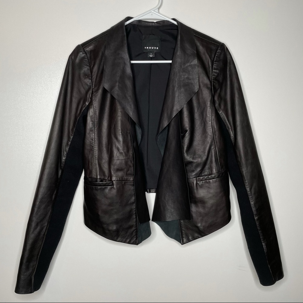 🖤 Trouve Black Leather Jacket 🖤